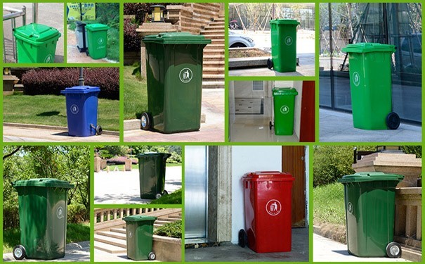 营口塑料垃圾桶规格型号户外分类桶-沈阳兴隆瑞(图1)