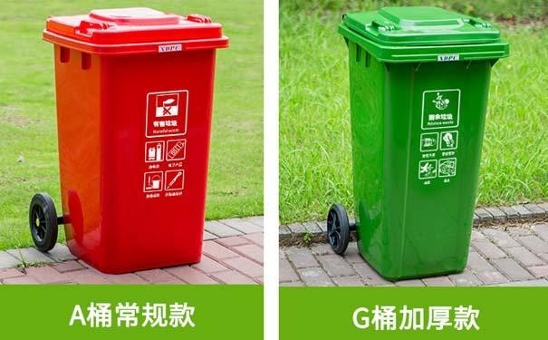 营口塑料垃圾桶规格型号户外分类桶-沈阳兴隆瑞(图3)