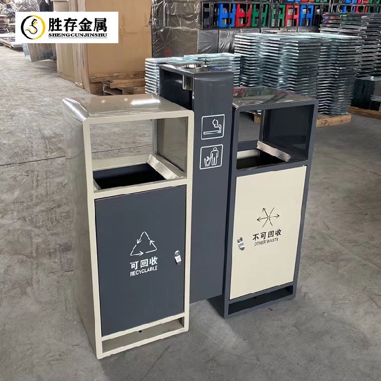 leyu长沙不锈钢垃圾桶厂家户外新型环保垃圾桶社区智能垃圾桶厂(图2)