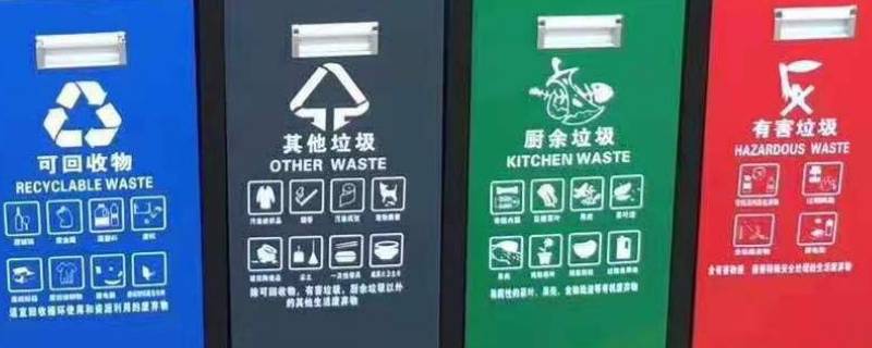 leyu·(中国)官方网站四类垃圾桶分类颜色和标志(图1)